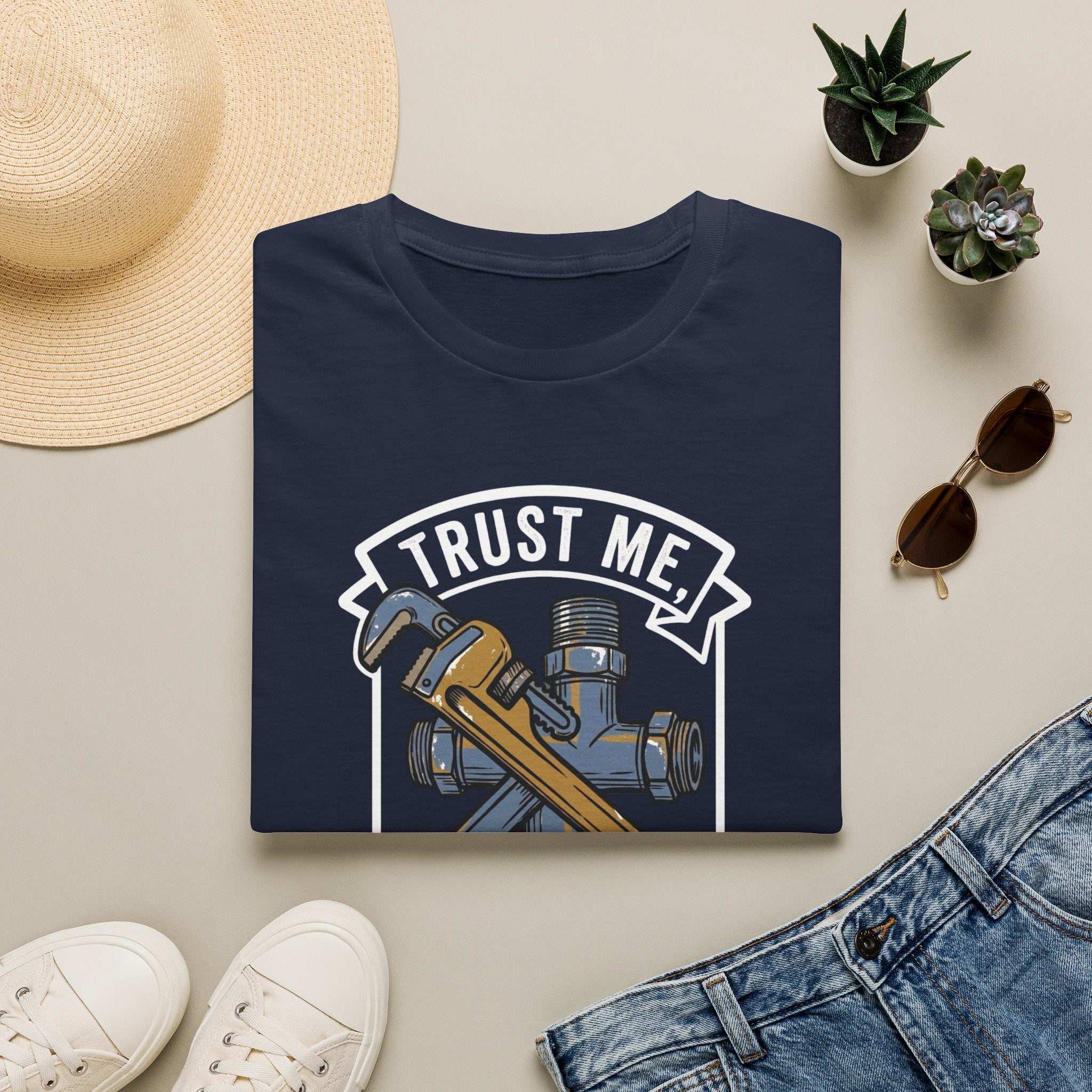 Trust Me, I'm A Plumber - Rough Hands Apparel Tee