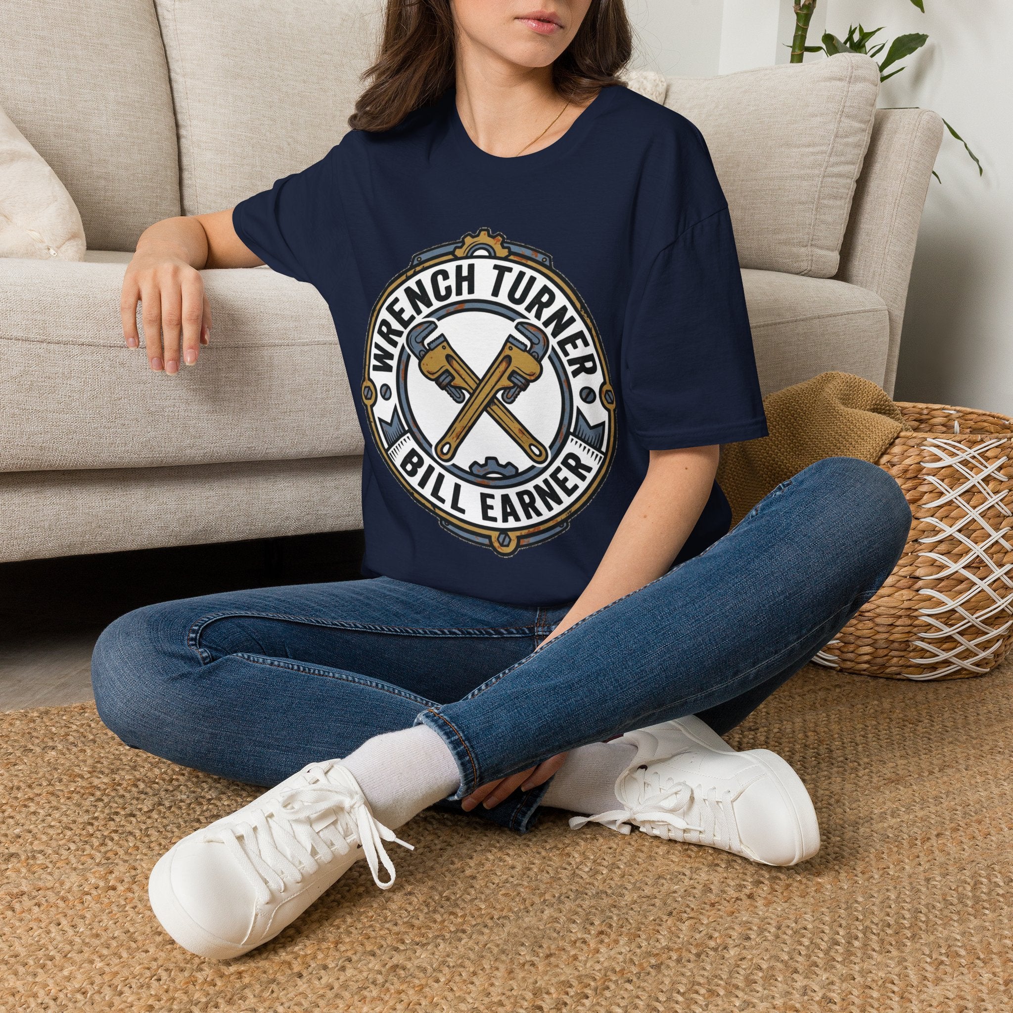 Wrench Turner, Bill Earner - Rough Hands Apparel Tee