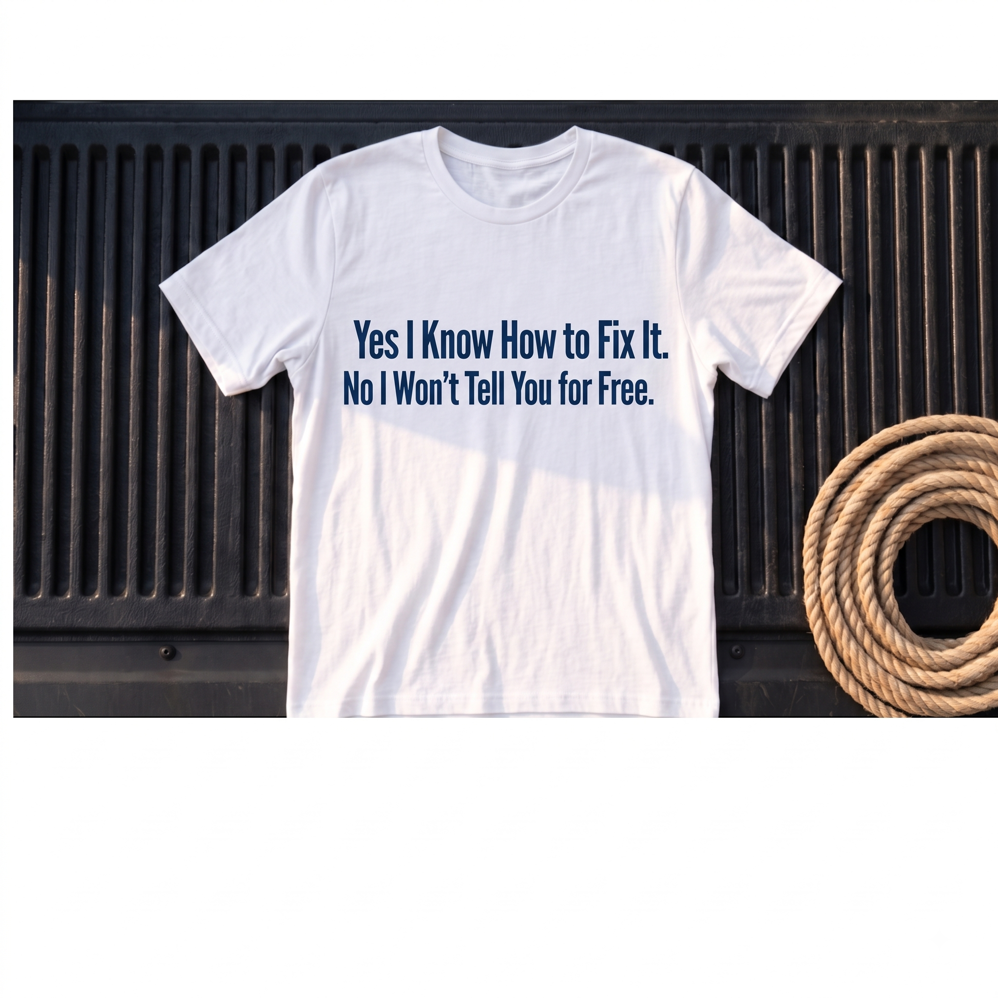 Yes, I Know How to Fix It. No, I Won't Tell You for Free – Rough Hands Apparel Tee