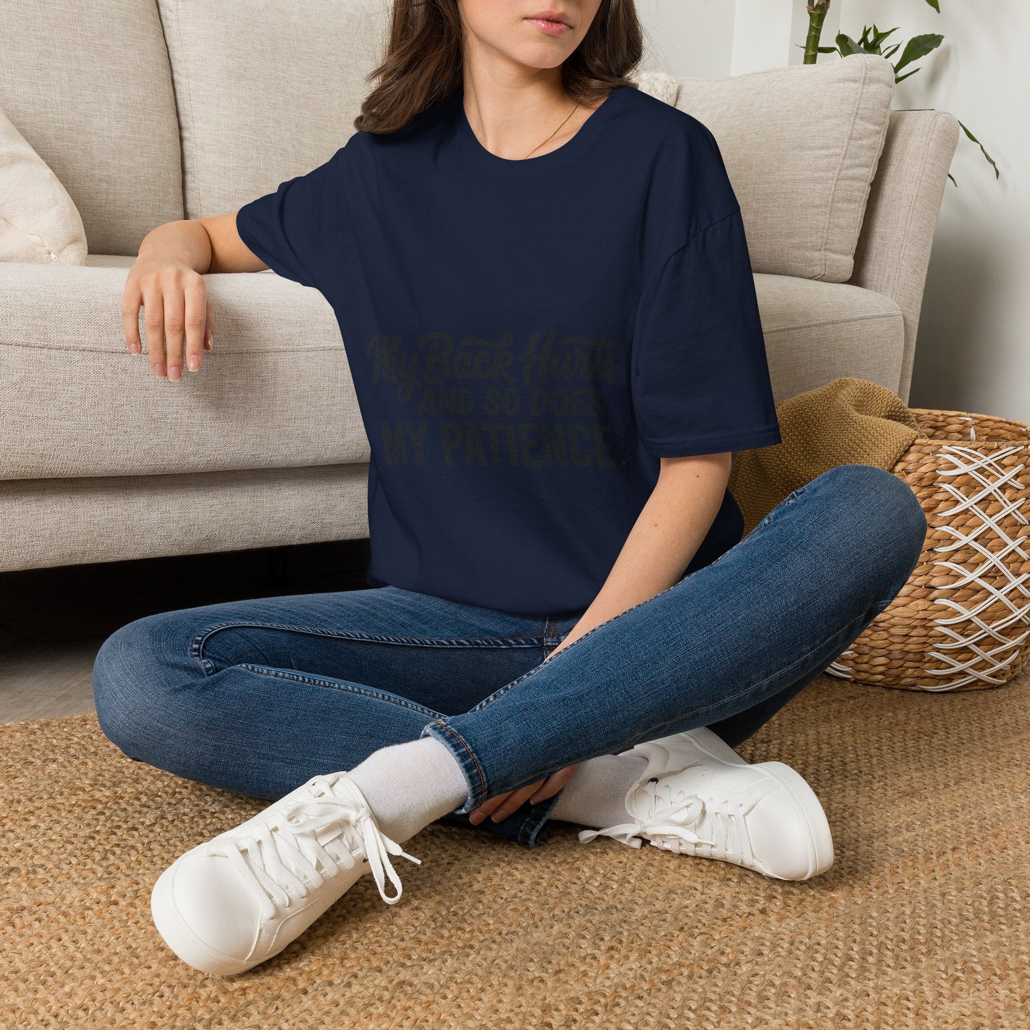 My Back Hurts and So Does My Patience – Rough Hands Apparel Tee