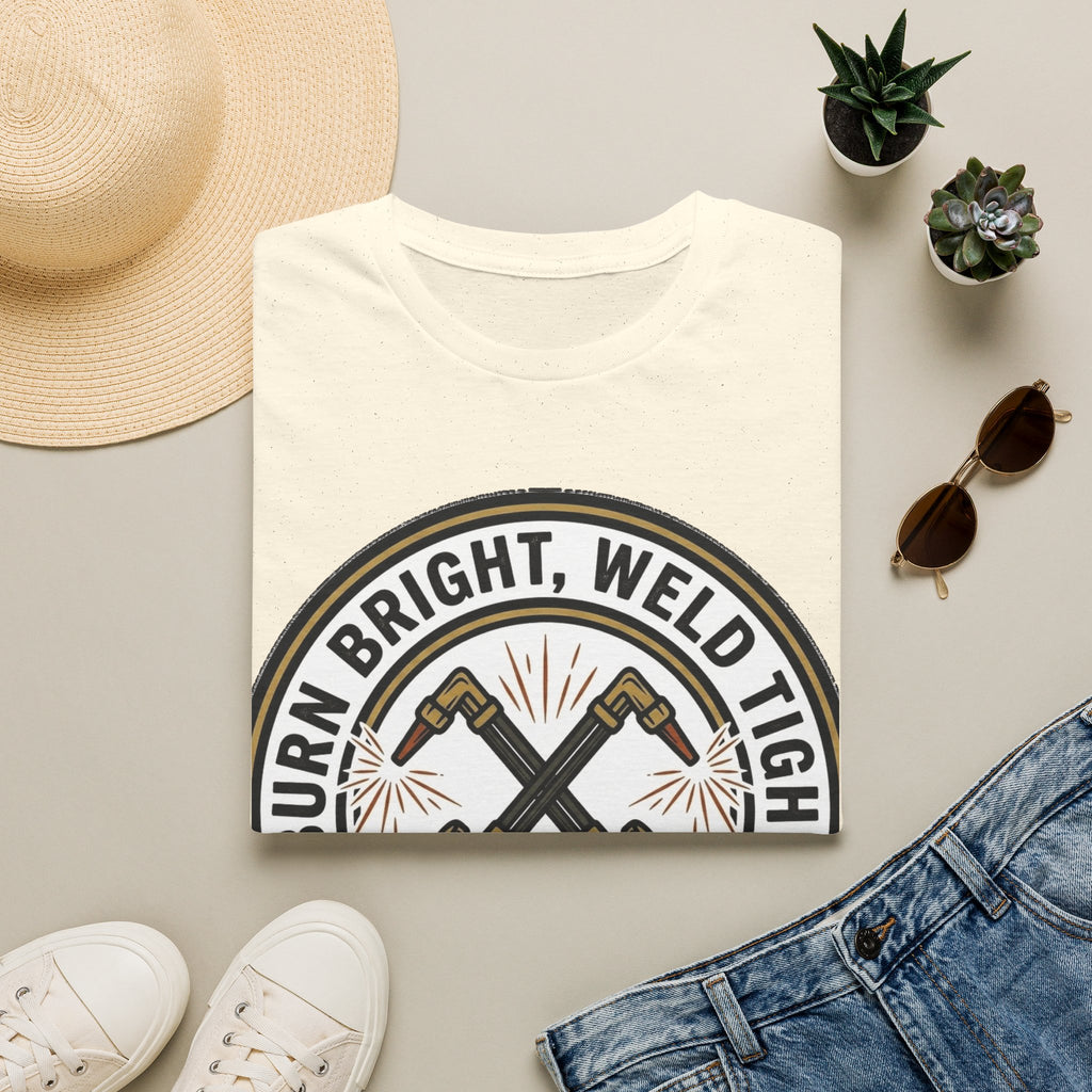 Burn Bright, Weld Tight - Rough Hands Apparel Tee