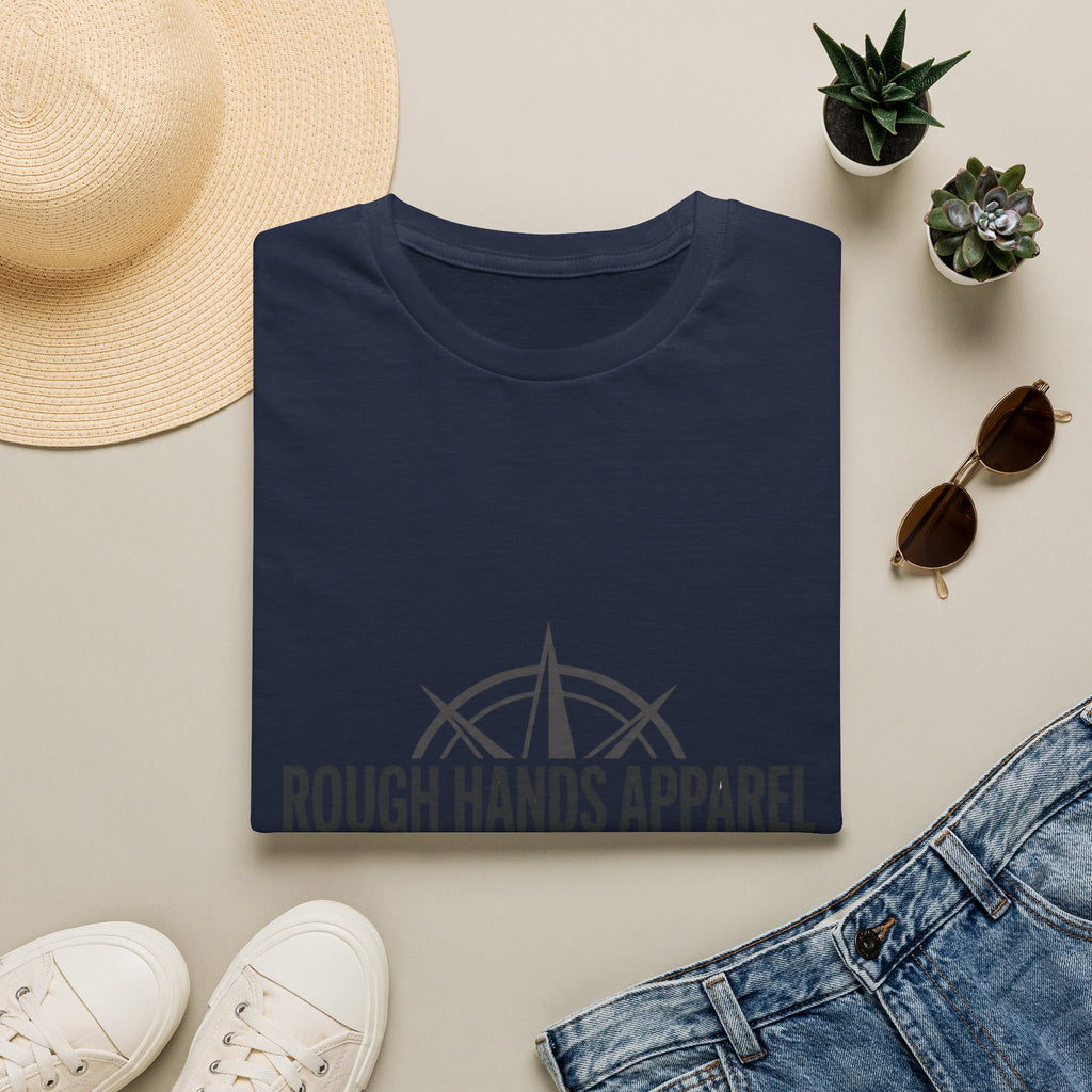 Rough Hands Apparel Logo Tee – Blue Wave