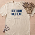 Blue Gold Heart T-Shirt