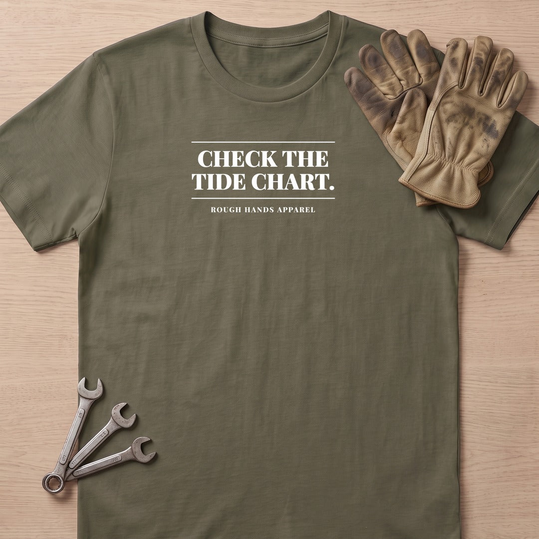 Check Tide Chart T-Shirt
