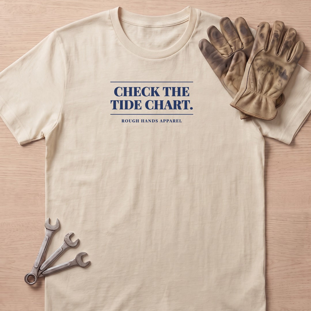 Check Tide Chart T-Shirt