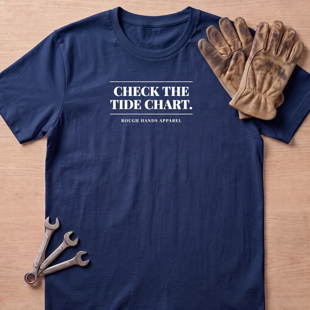 Check Tide Chart T-Shirt
