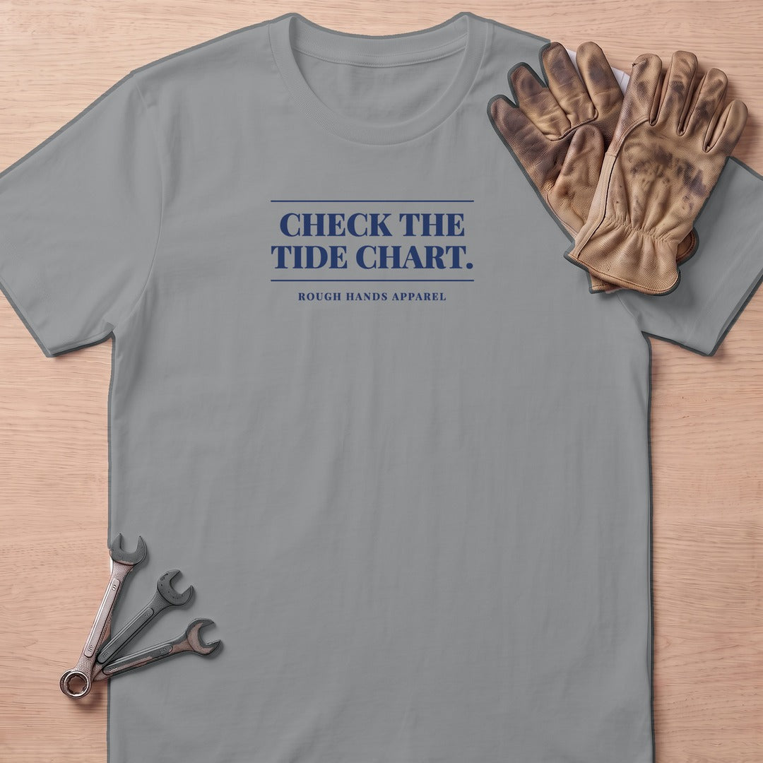 Check Tide Chart T-Shirt