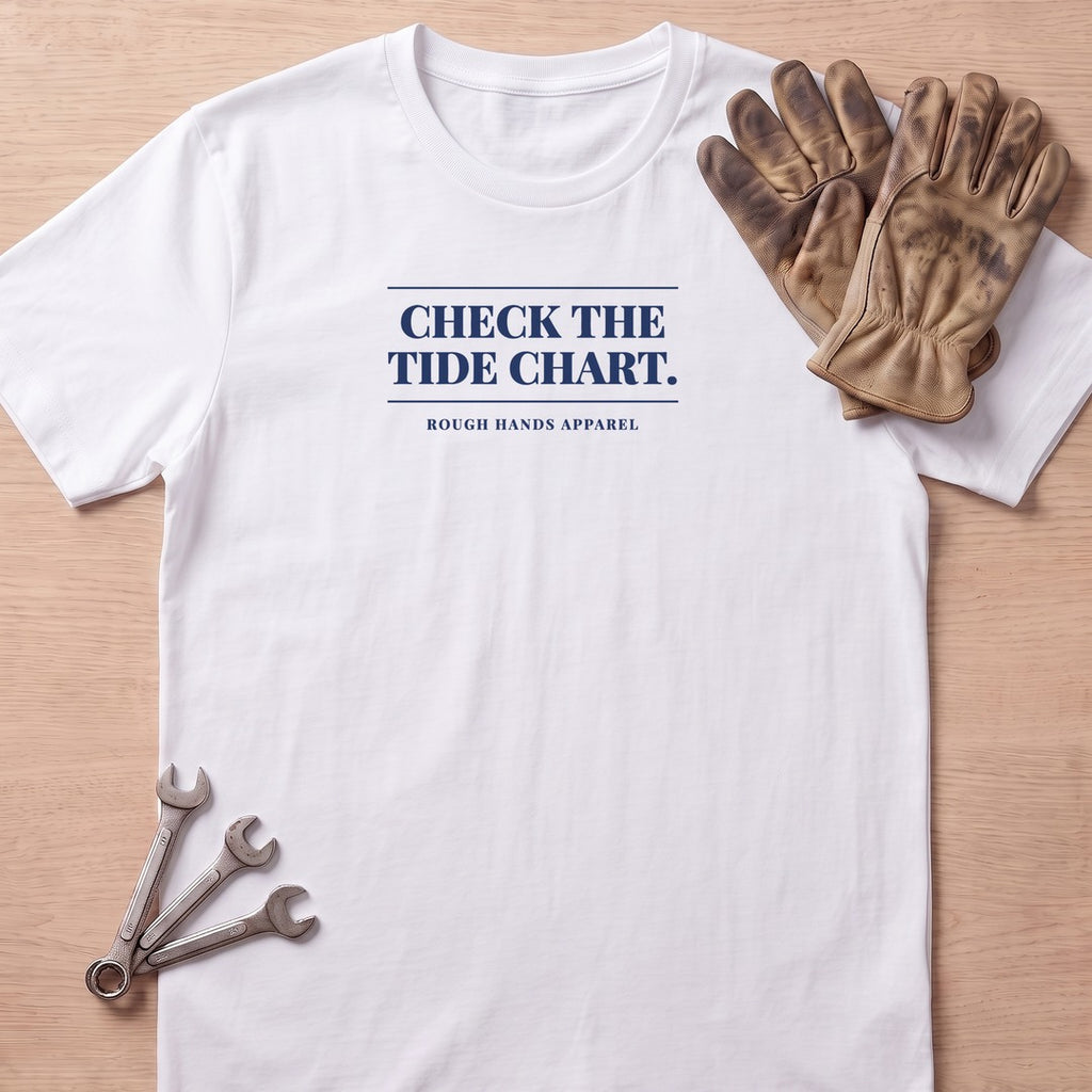 Check Tide Chart T-Shirt