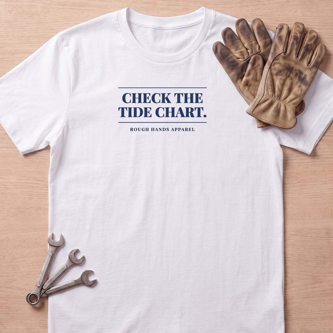 Check Tide Chart T-Shirt