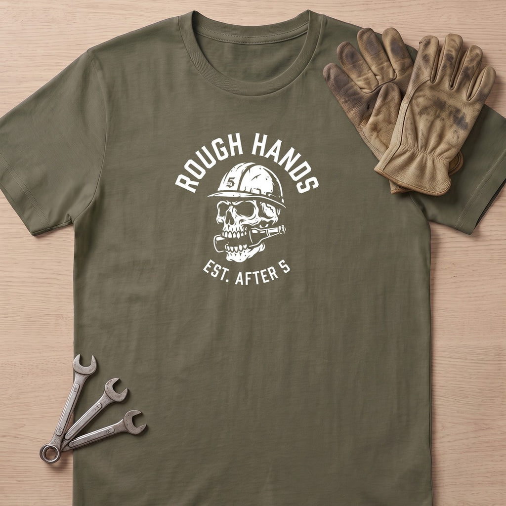 Rough Hands Skull T-Shirt