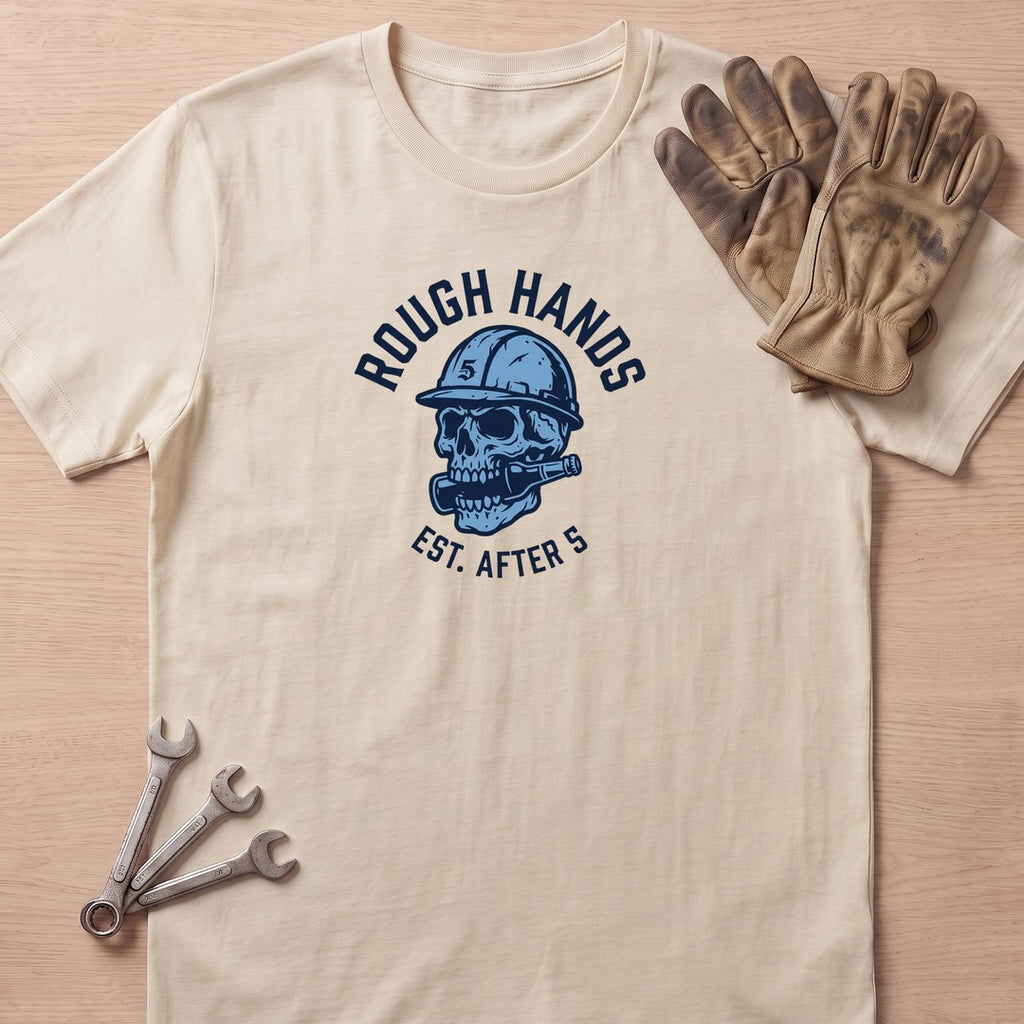 Rough Hands Skull T-Shirt