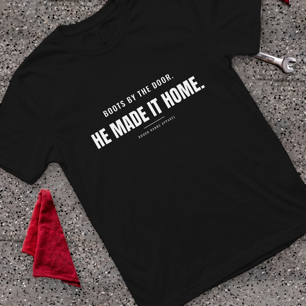 Boots By Door T-Shirt