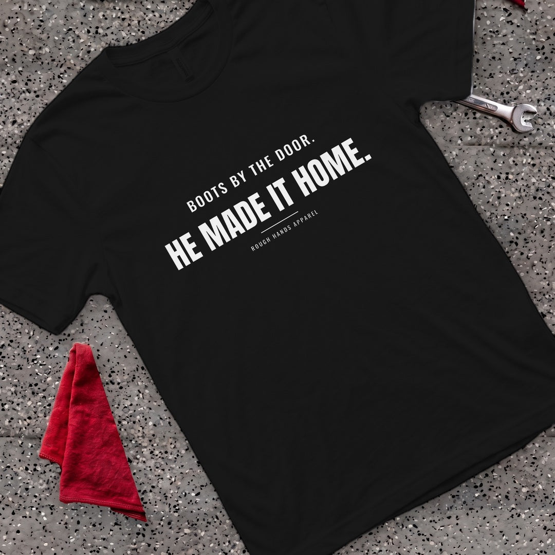 Boots By Door T-Shirt