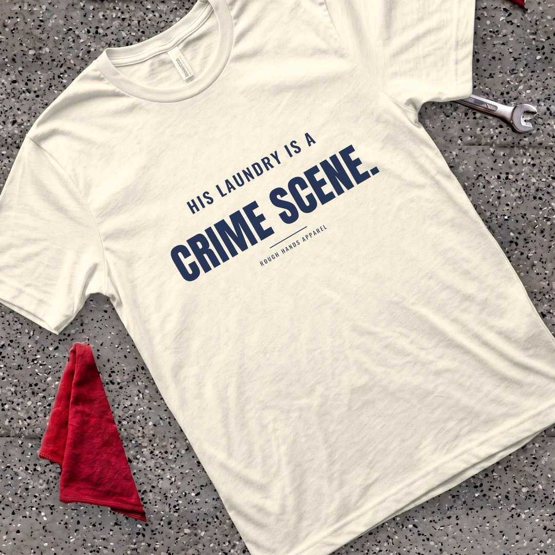 Laundry Crime Scene T-Shirt