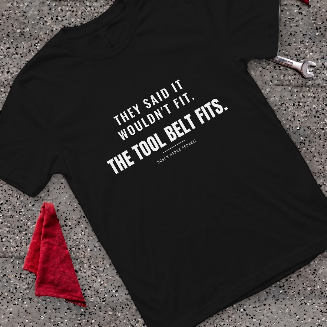 Tool Belt Fits T-Shirt