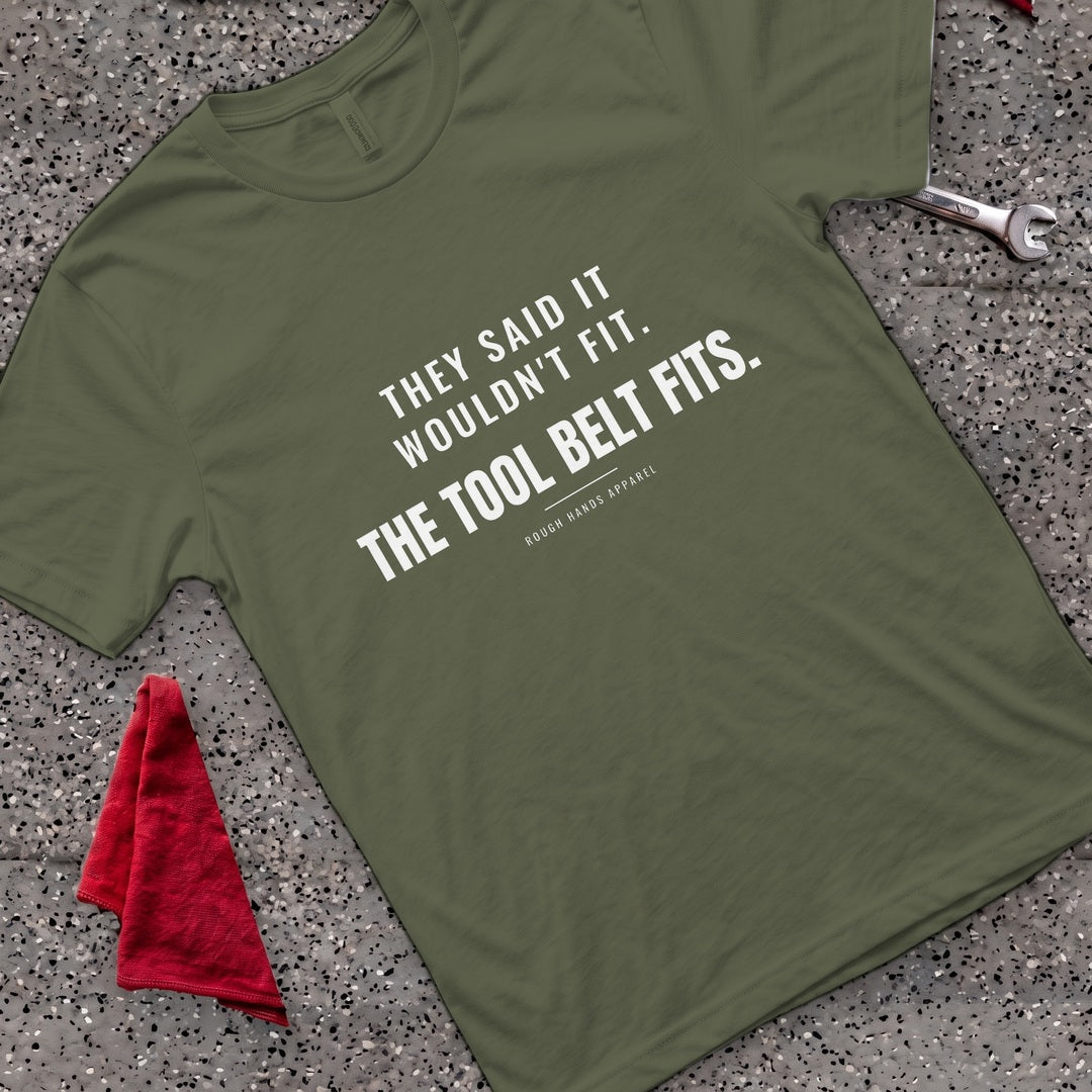 Tool Belt Fits T-Shirt