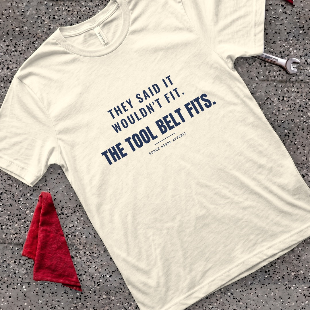 Tool Belt Fits T-Shirt