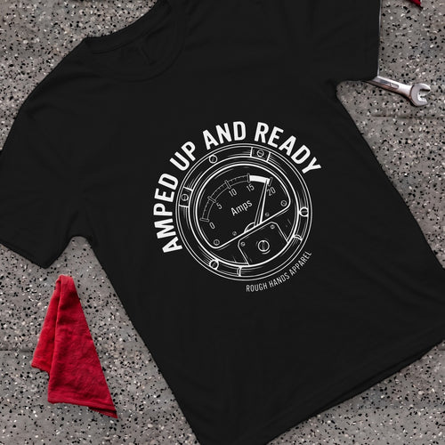 Amped Up T-Shirt - Black