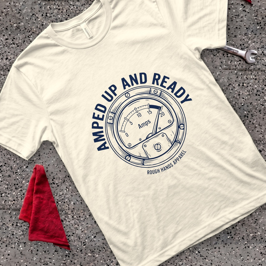 Amped Up T-Shirt - Natural