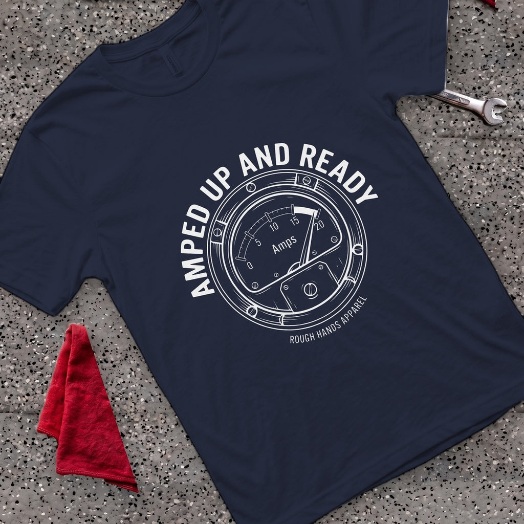 Amped Up T-Shirt - Navy