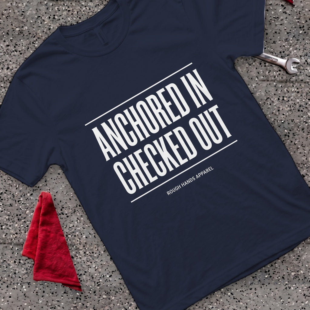 Anchored In T-Shirt - Navy