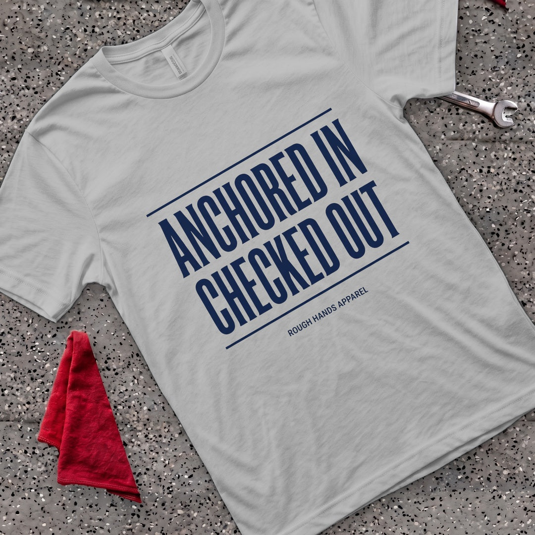 Anchored In T-Shirt - Sport Grey