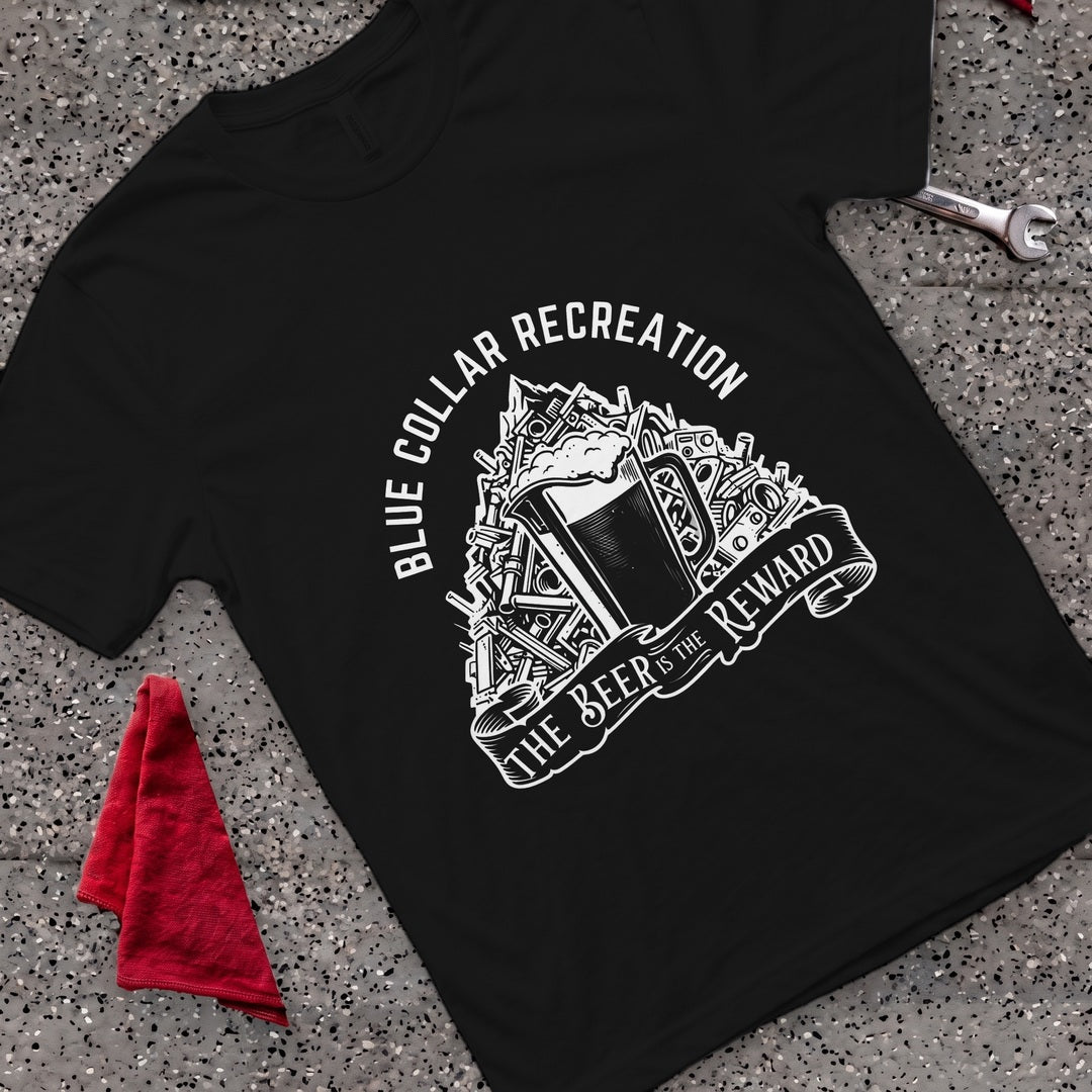 Beer's The Reward T-Shirt - Black