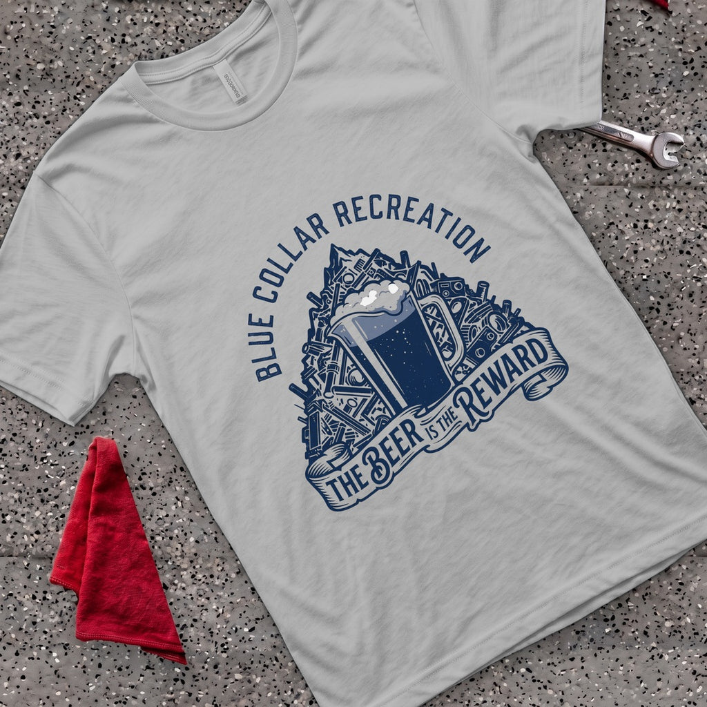 Beer's The Reward T-Shirt - Sport Grey