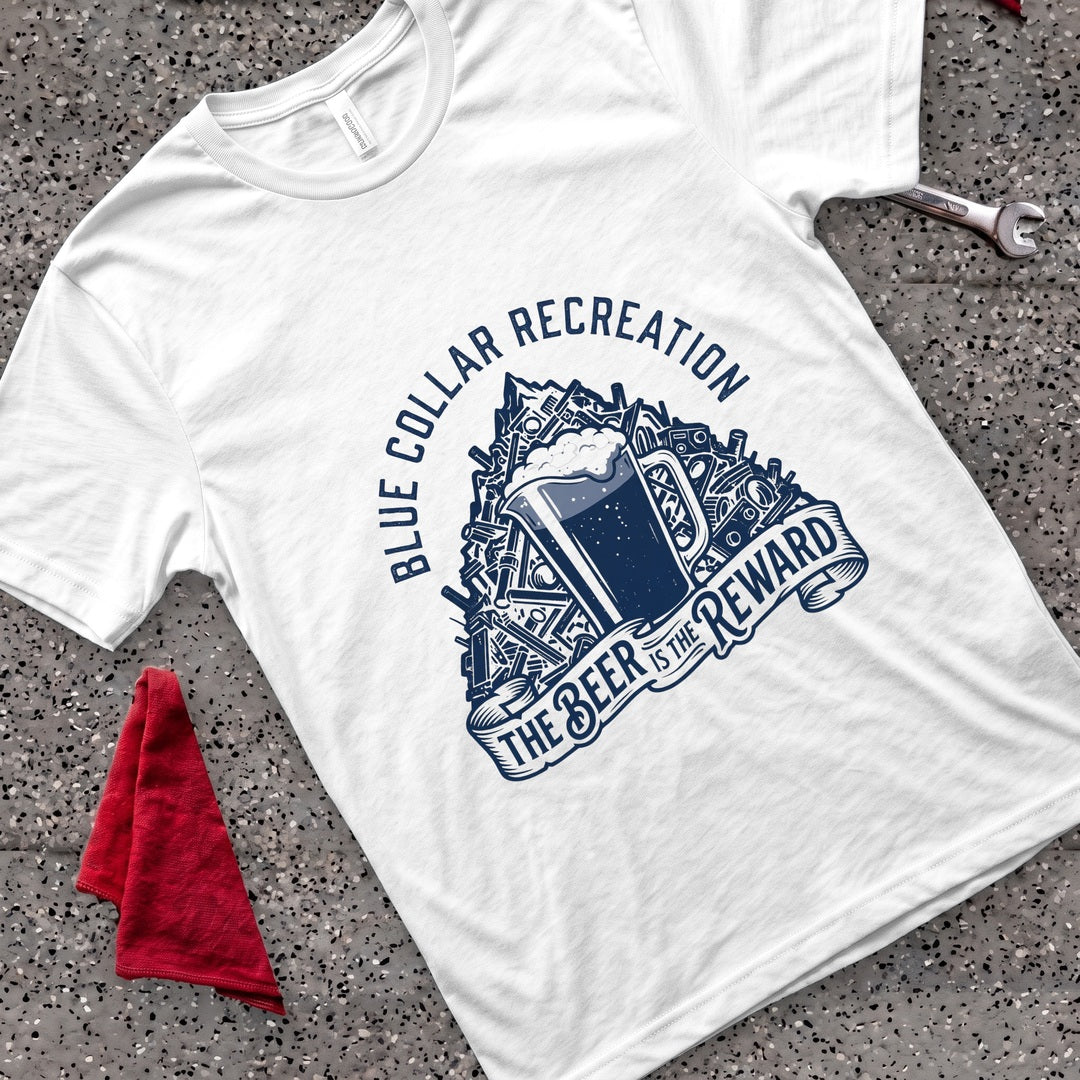 Beer's The Reward T-Shirt - White