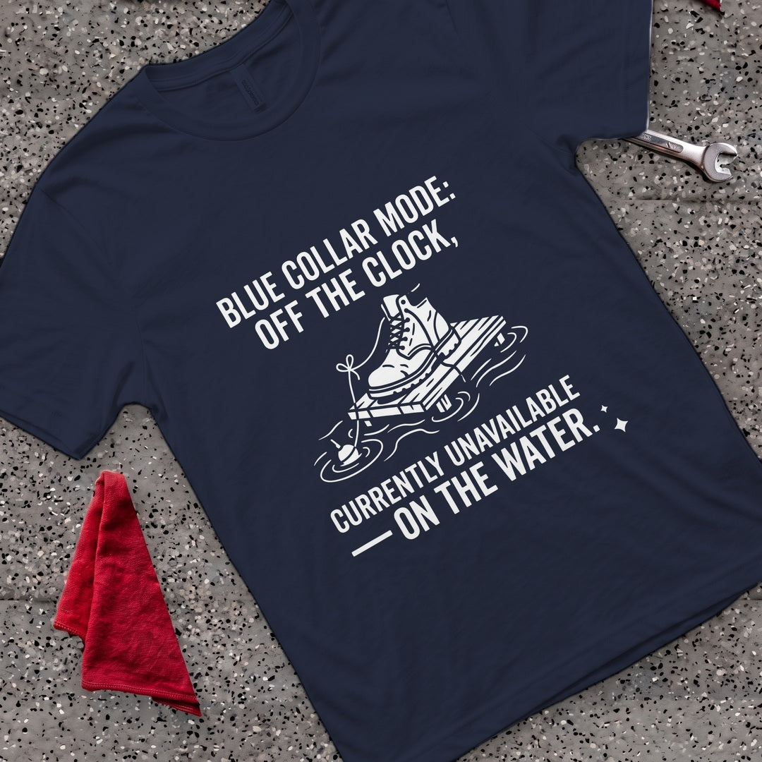 Blue Collar Mode T-Shirt - Navy