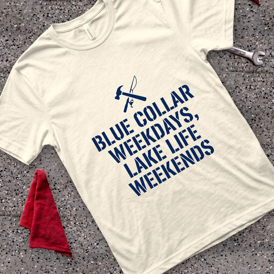 weekdays weekends T-Shirt - Natural