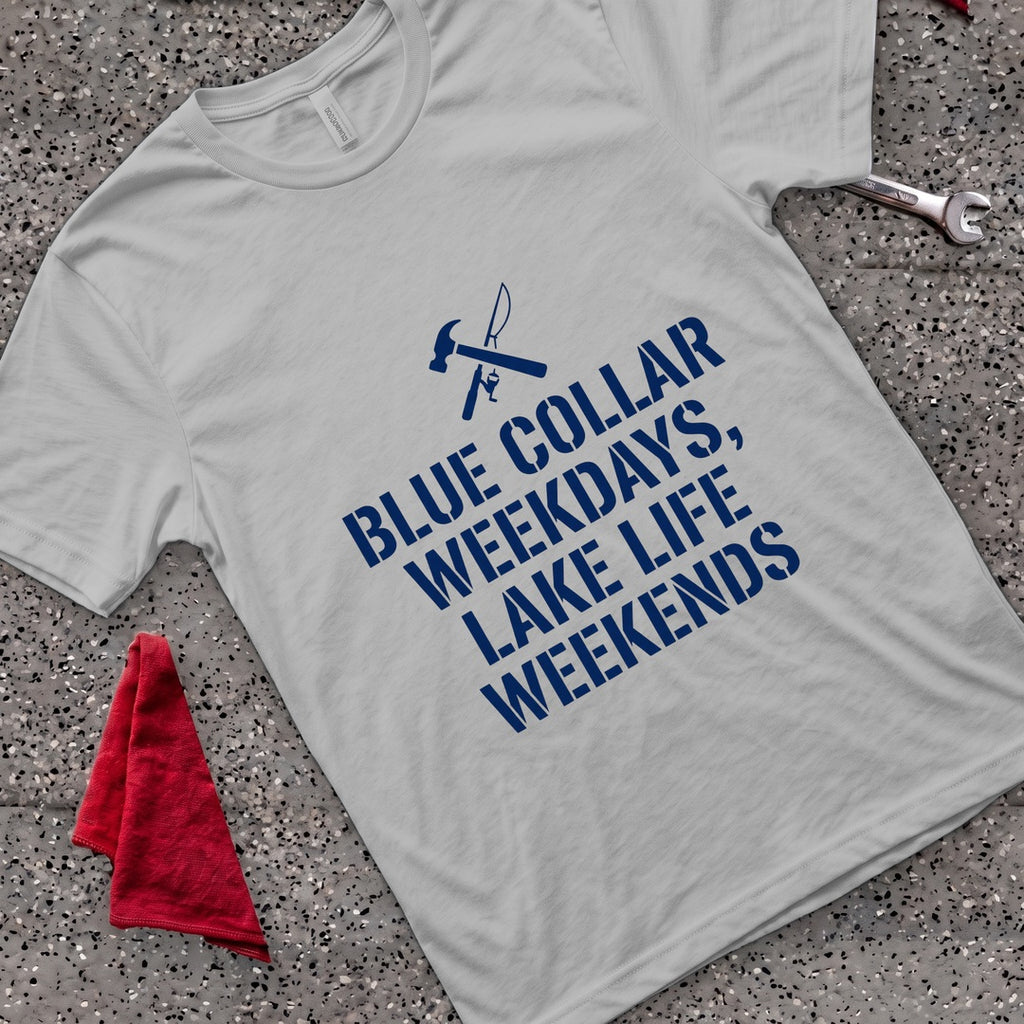 weekdays weekends T-Shirt - Sport Grey