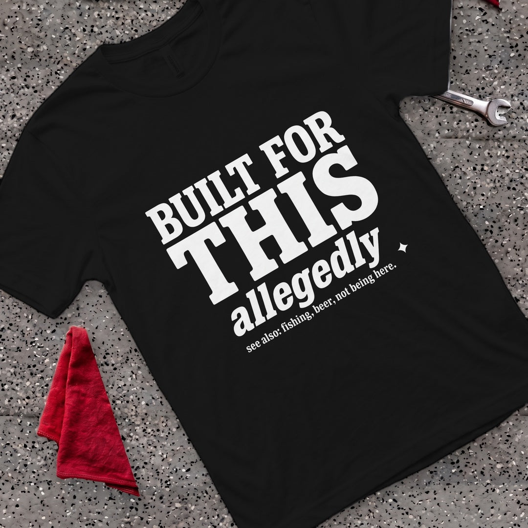 Built Allegedly T-Shirt - Black