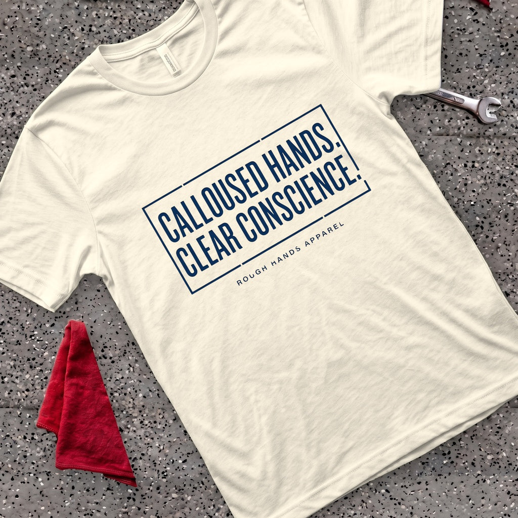 Clear Conscience T-Shirt - Natural