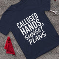 Sunset Plans T-Shirt - Navy