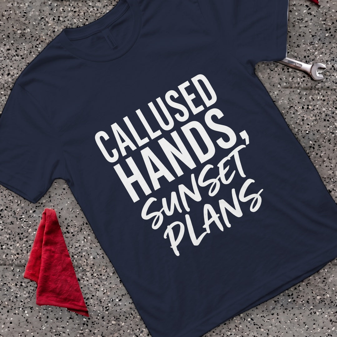 Sunset Plans T-Shirt - Navy