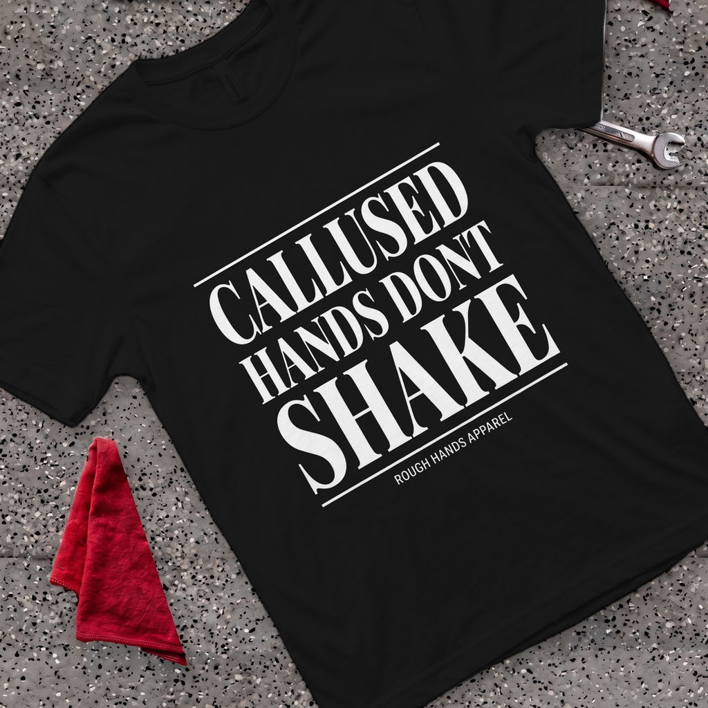 Hands Don't Shake T-Shirt - Black