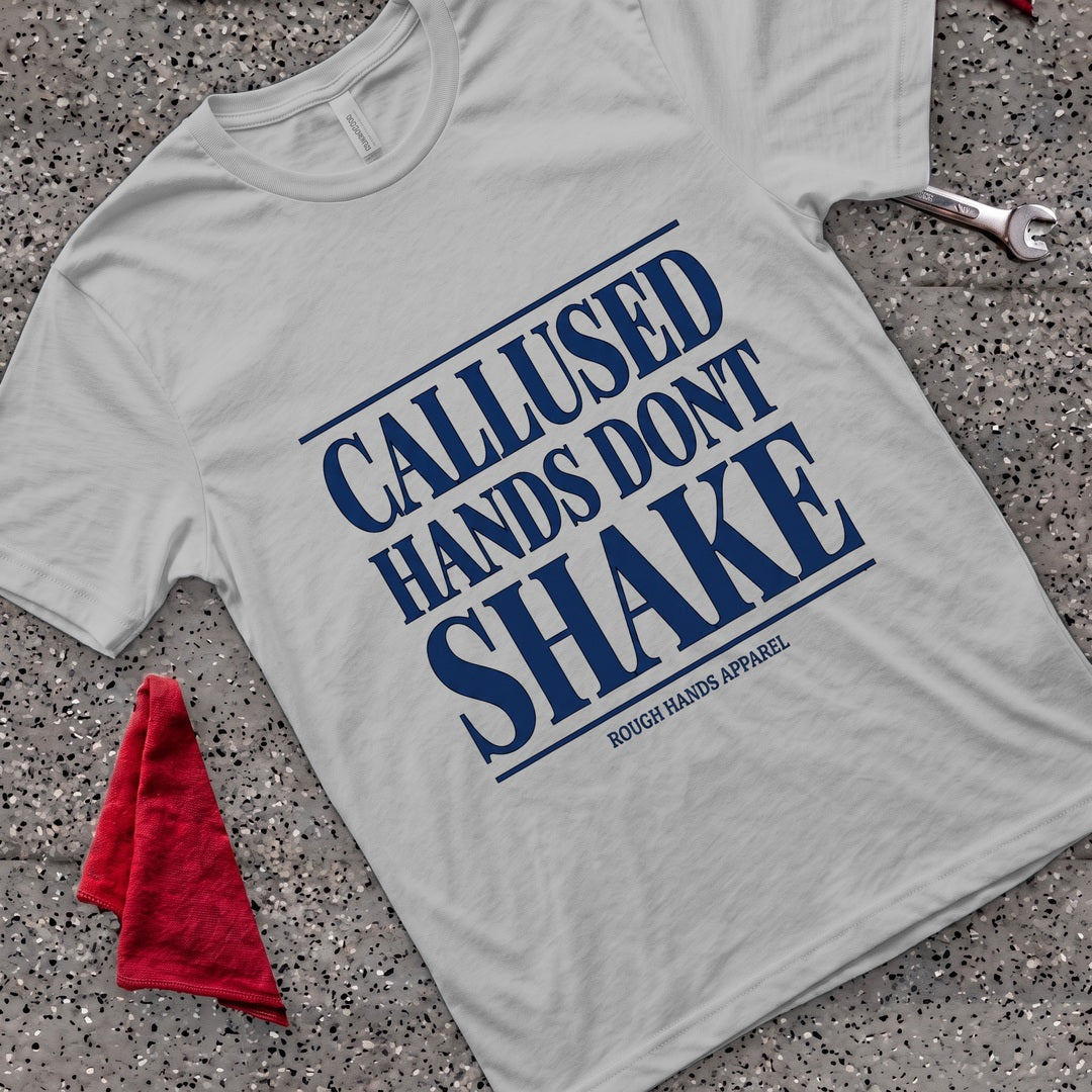 Hands Don't Shake T-Shirt - Sport Grey