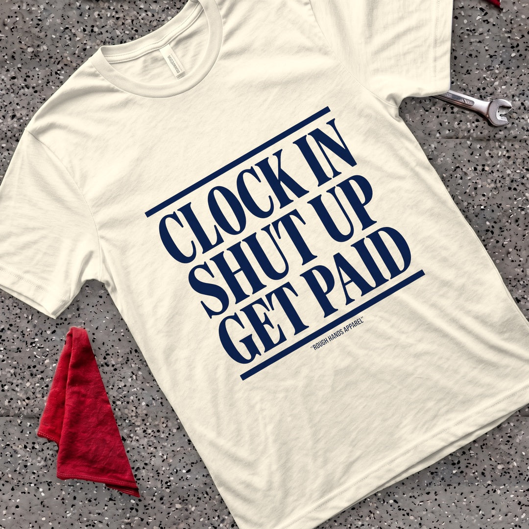 Get Paid T-Shirt - Natural