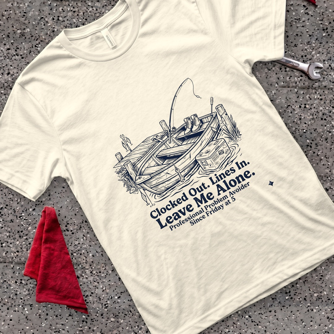 Leave Me Alone T-Shirt - Natural