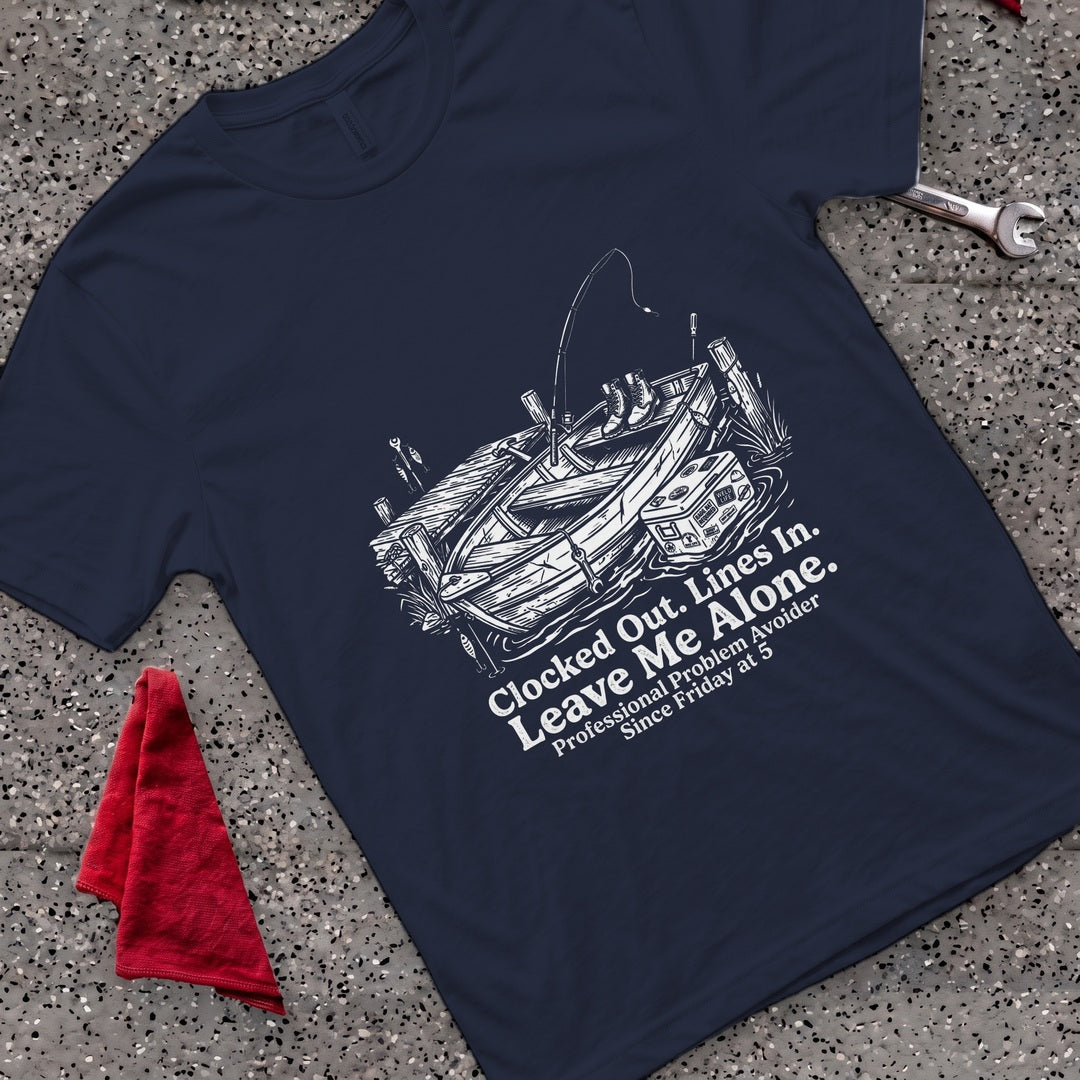 Leave Me Alone T-Shirt - Navy