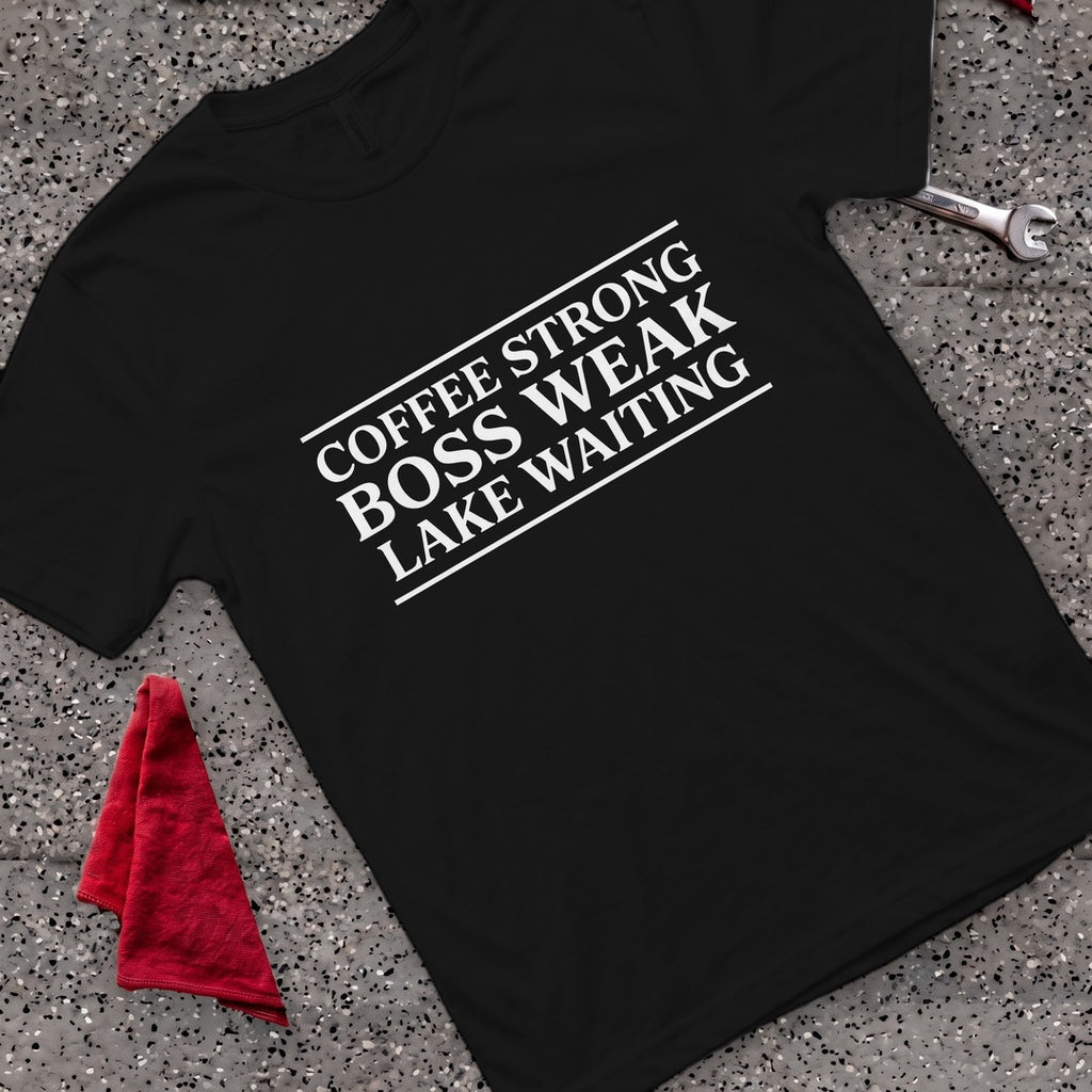 Coffee Strong T-Shirt - Black
