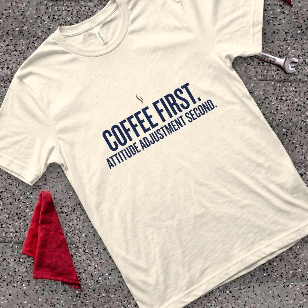 Coffee Attitude T-Shirt - Natural
