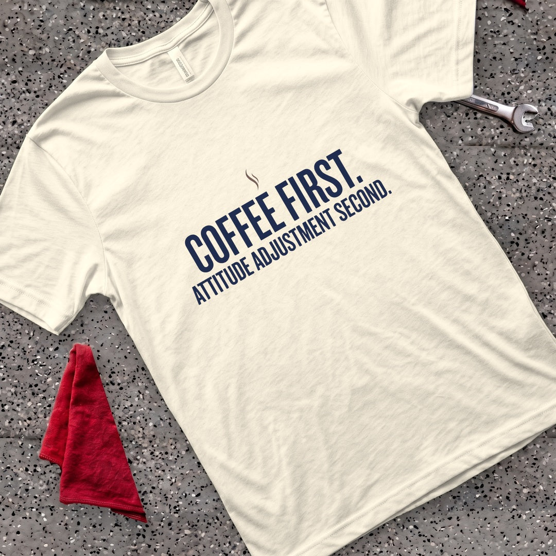 Coffee Attitude T-Shirt - Natural