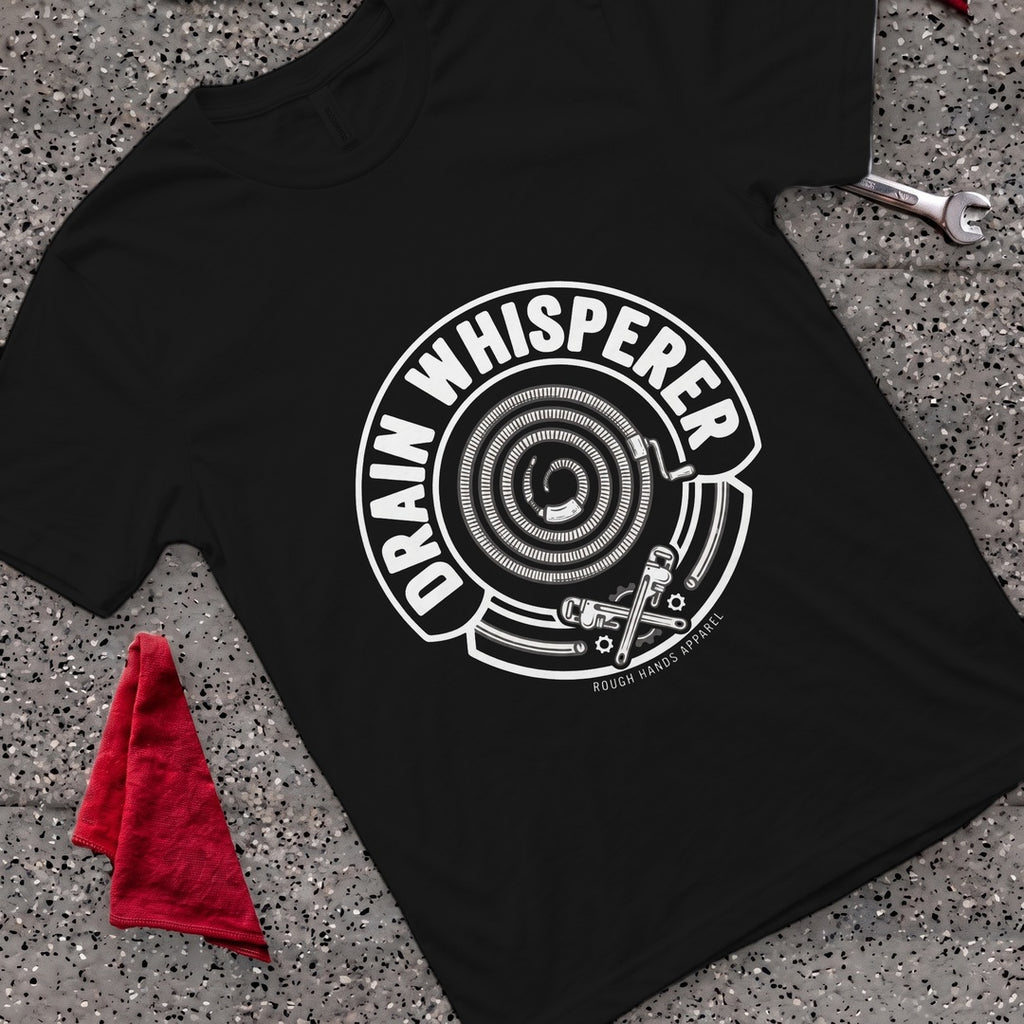 Drain Whisperer T-Shirt - Black