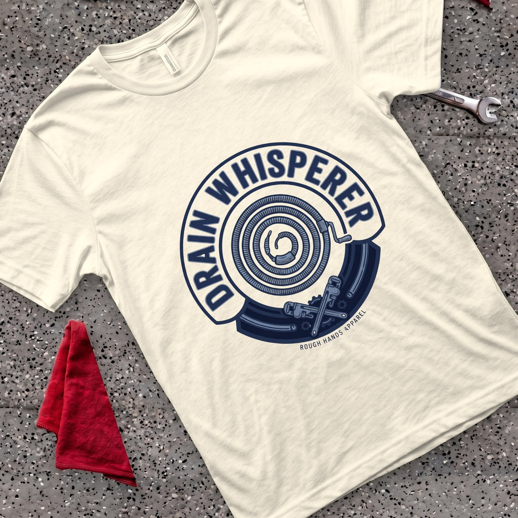 Drain Whisperer T-Shirt - Natural
