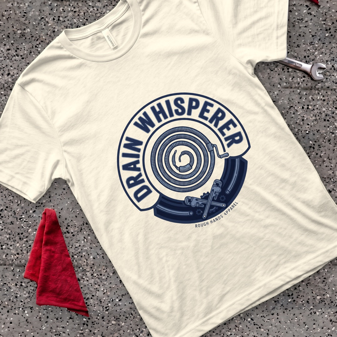 Drain Whisperer T-Shirt - Natural