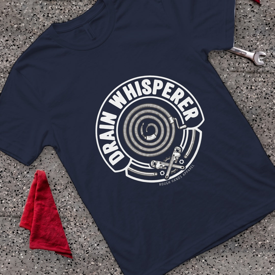 Drain Whisperer T-Shirt - Navy