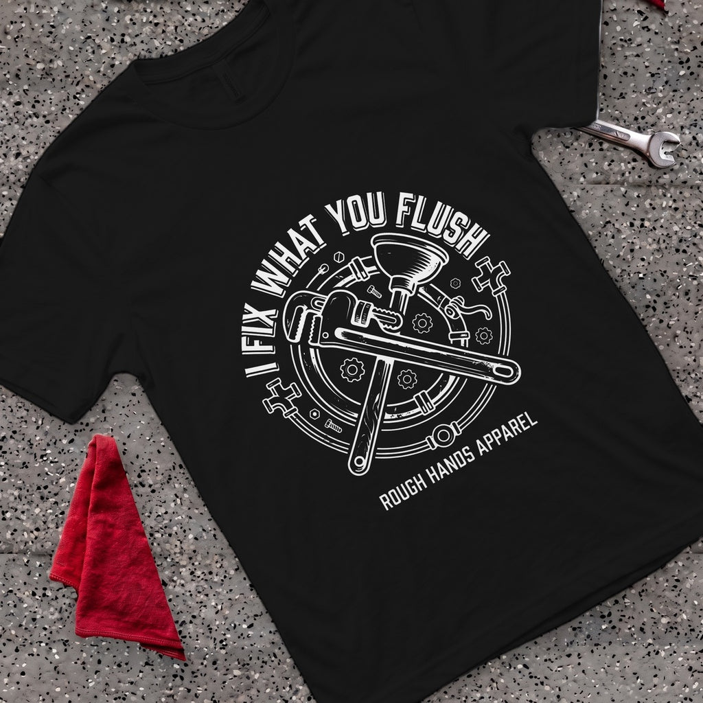 Fix U Flush T-Shirt - Black