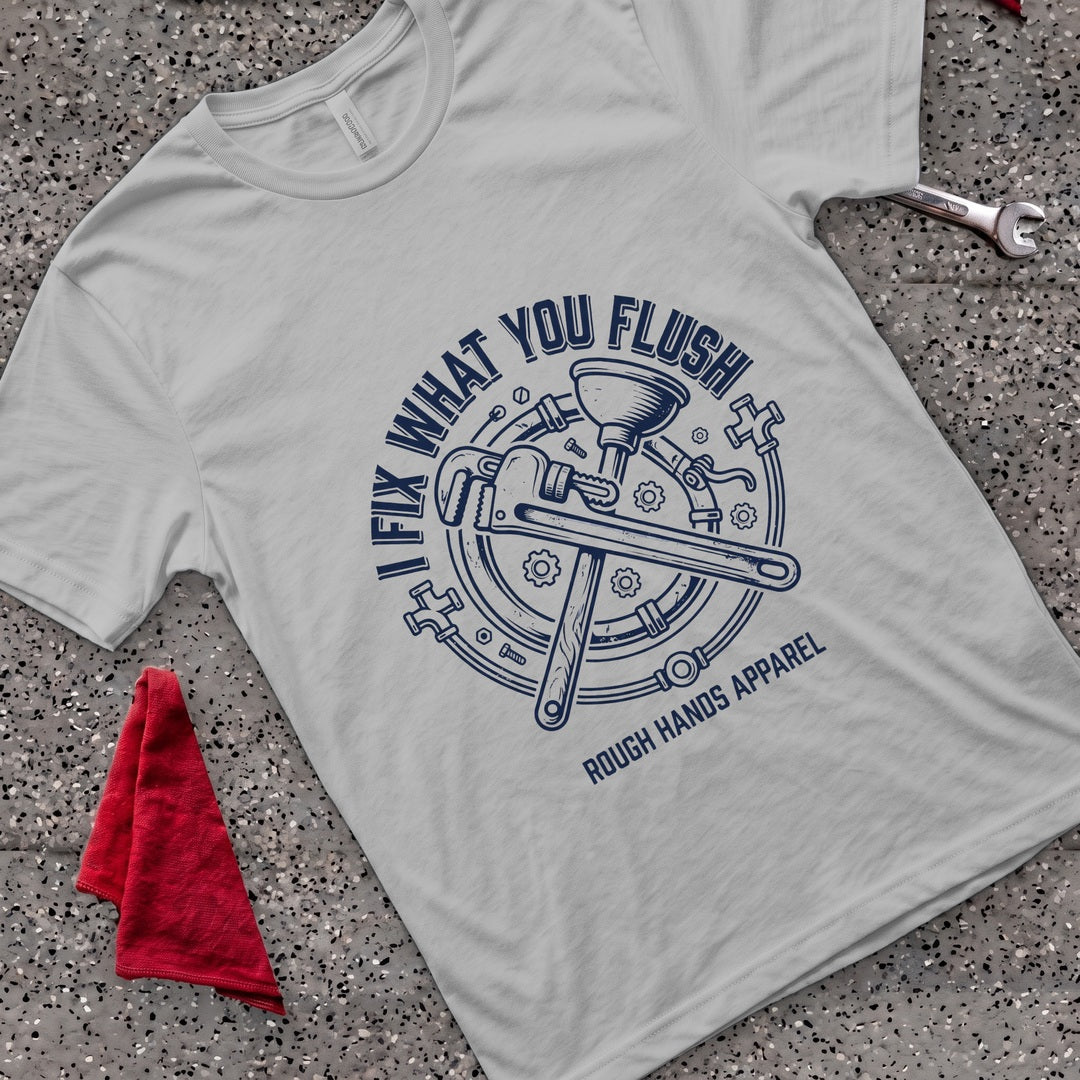 Fix U Flush T-Shirt - Sport Grey